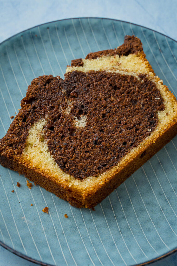 Marmorkuchen aus der Kastenform - super saftig und mega lecker ...