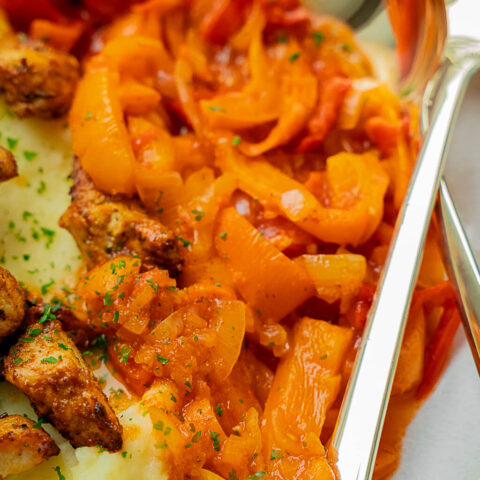 Super leckeres Paprika Gemüse