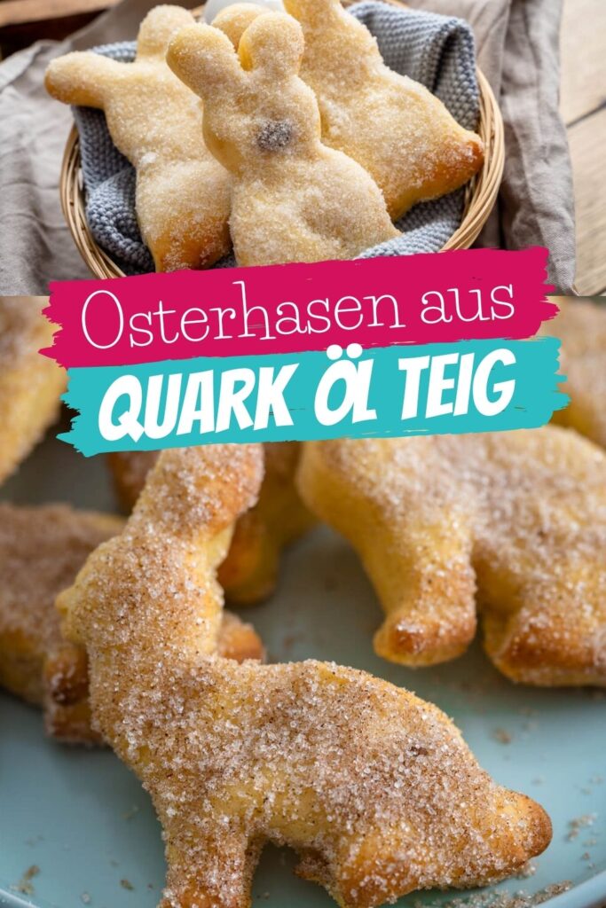 Die süßen Quark Osterhasen schmecken nicht nur gut, sie sind auch schnell gebacken. Das perfekte Oster Rezept für die ganze Familie
