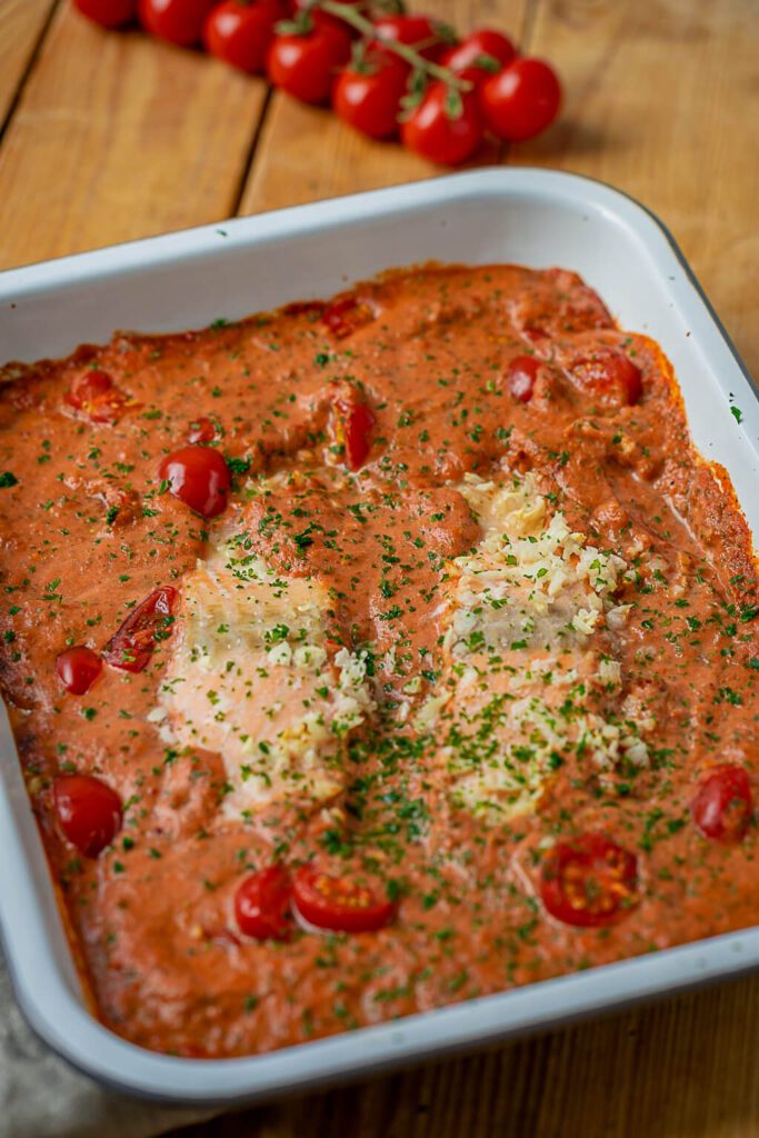 Lachsfilet aus dem Ofen - in 25 Minuten auf dem Tisch
