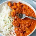 Mega lecker und schnell gemacht - Reis mit Gyros in Tomatensahnesauce