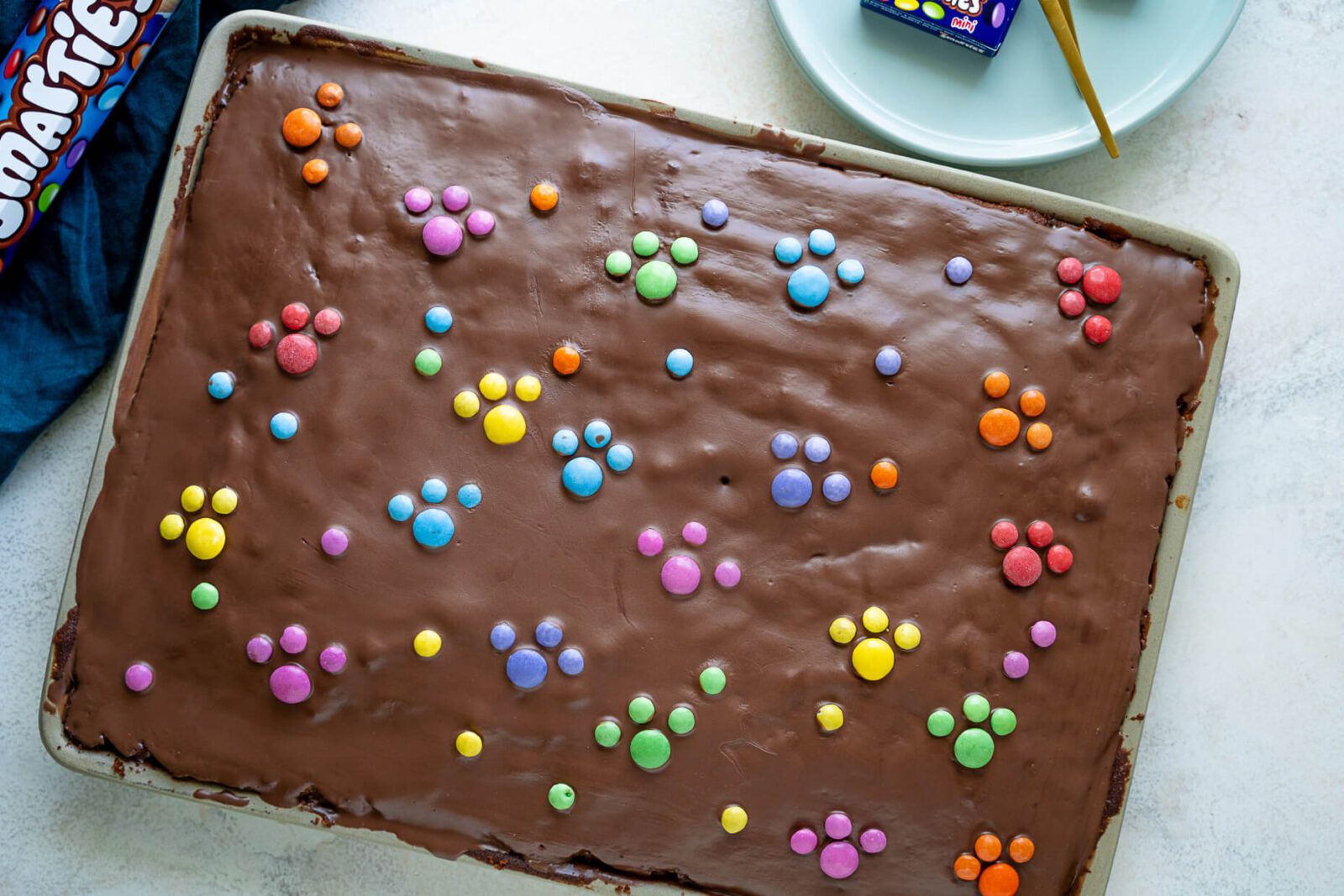 Leckerer Marmorkuchen vom Blech - der beste einfache Paw Patrol ...