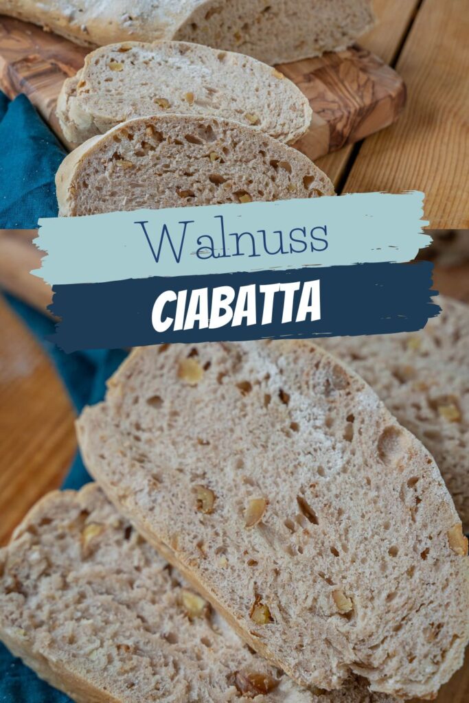 Einfach und schnell zu backen für spontane Events - Walnuss Ciabatta