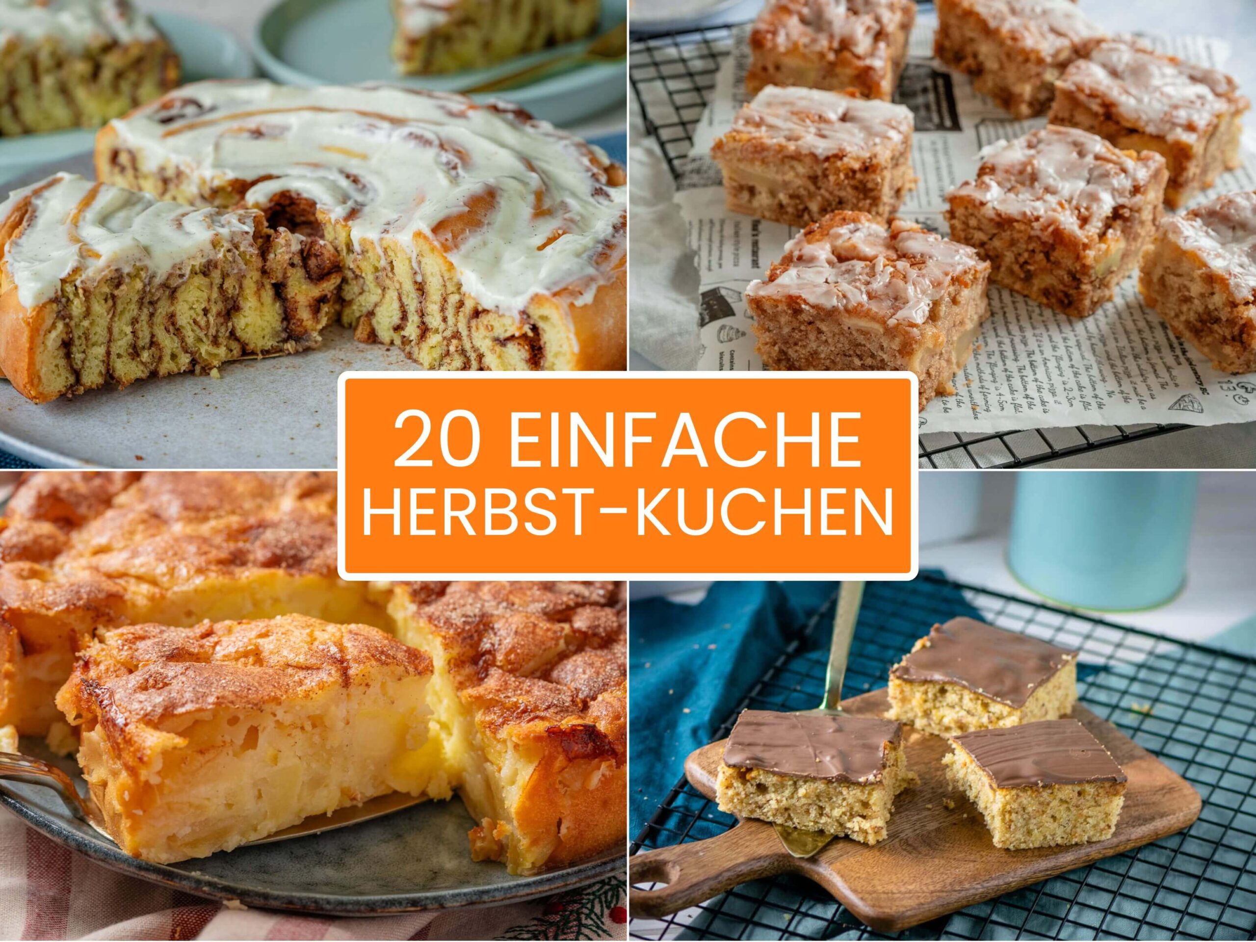 Herbst Kuchen - einfache Kuchen im Herbst backen
