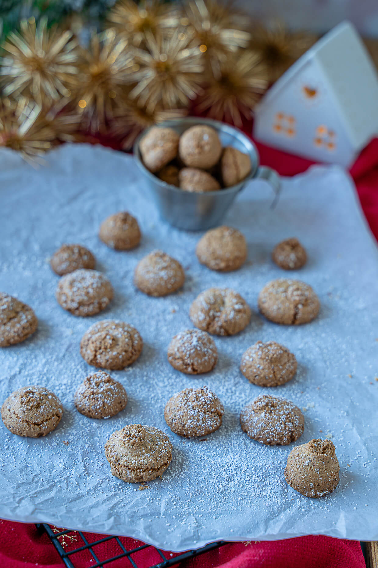Kleine Amarettini backen - perfekt zur Eiweißverwertung - Einfach Malene