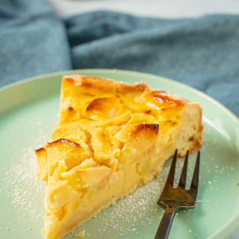 Mega cremiger Quark Apfelkuchen
