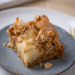 Super leckerer versunkener Apfelkuchen mit Zimt