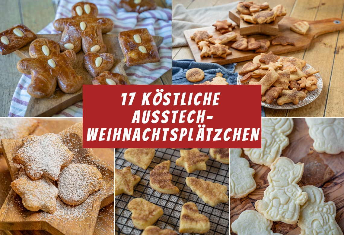 17 tolle Rezepte für Ausstechplätzchen