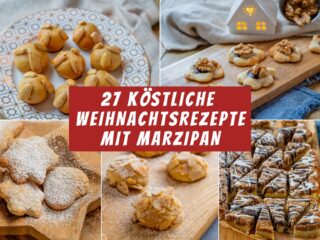 27 köstliche Weihnachtsrezepte mit Marzipan