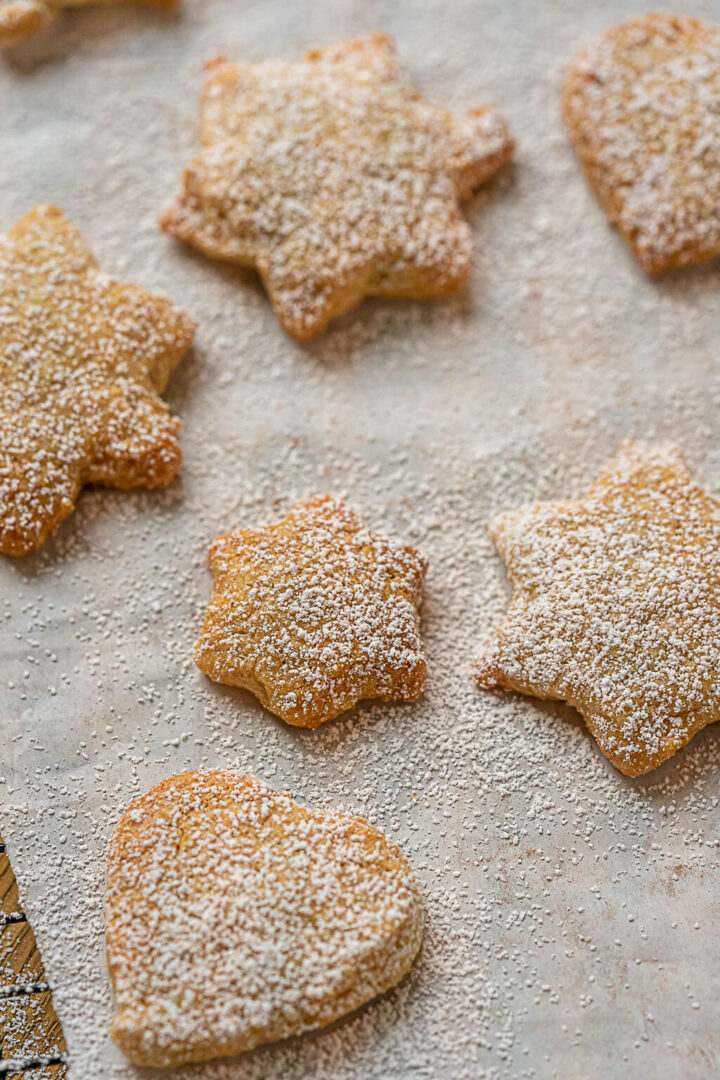 Marzipan Walnuss Plätzchen zum Ausstechen Einfach Malene