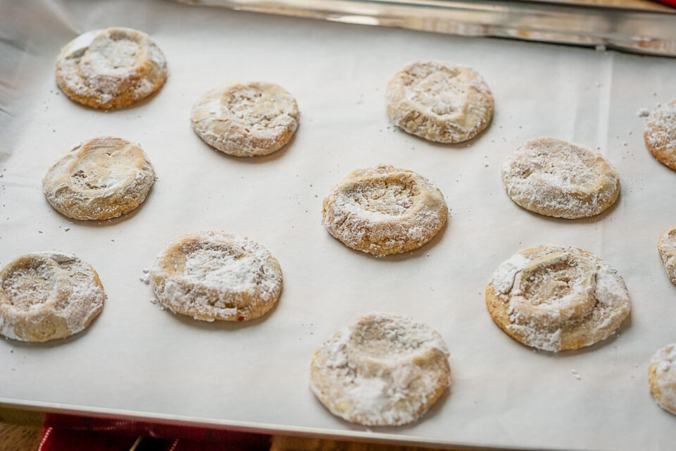 Vanille Plätzchen mit Mandeln - einfaches Rezept von der Rolle ...