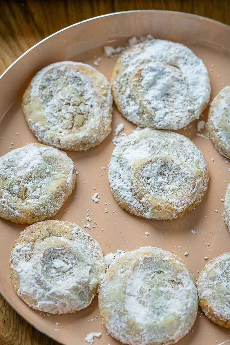 Vanille Plätzchen mit Mandeln - einfaches Rezept von der Rolle ...