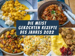 Die meist gekochten herzhaften Rezepte des Jahres