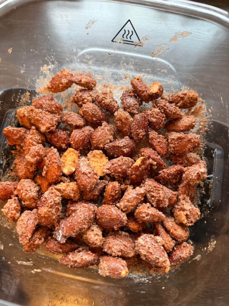 Beste gebrannte Mandeln im Airfryer