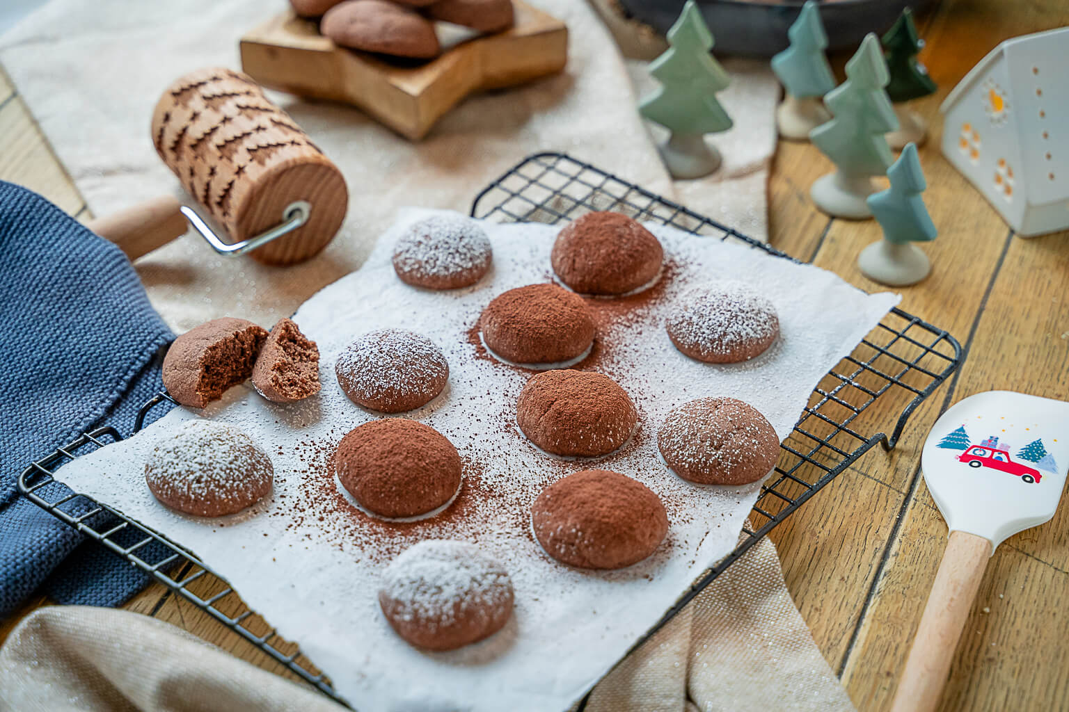 Butterwölkchen mit Lebkuchengeschmack backen