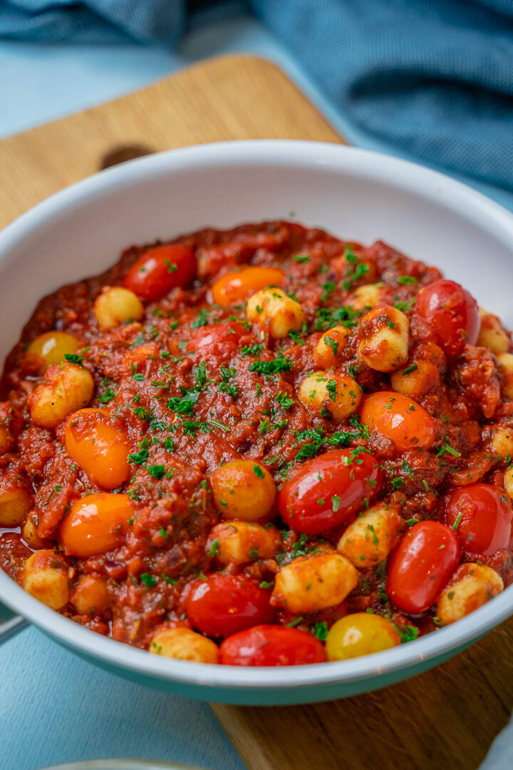 Knuspriger Gnocchi Salat - einfach &amp; lecker