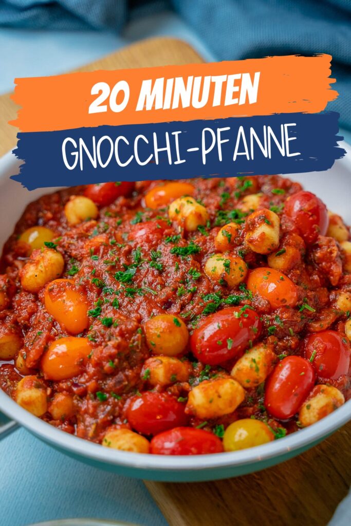 20 Minuten Gnocchi Pfanne mit Tomaten