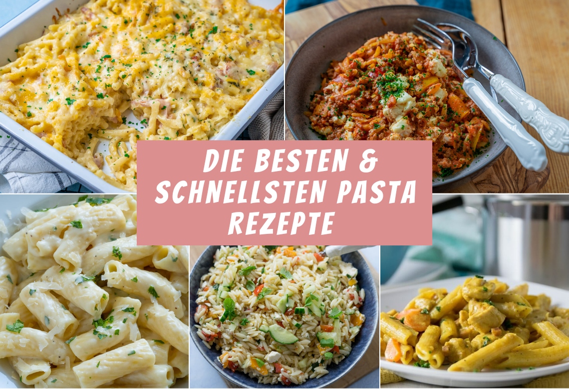 Pasta Rezepte - die besten Gerichte