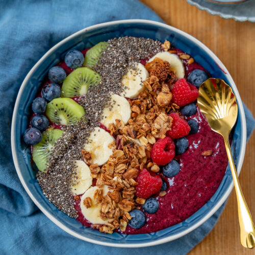 Acai Bowl -Superfood zum Frühstück