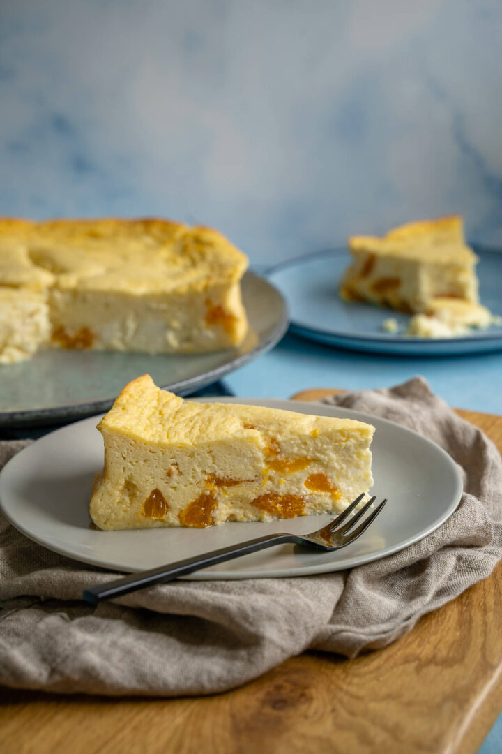 Saftiger Käsekuchen Ohne Boden Mit Grieß Käsekuchen mit Mandarinen - Omas Quarkkuchen ohne Boden - Einfach Malene