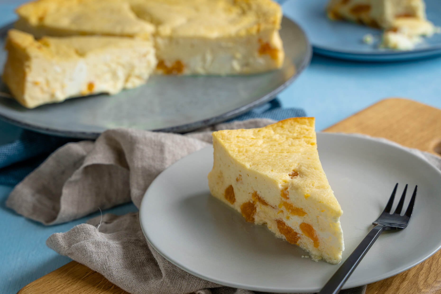 Omas Kasekuchen Ohne Boden Mit Mandarinen