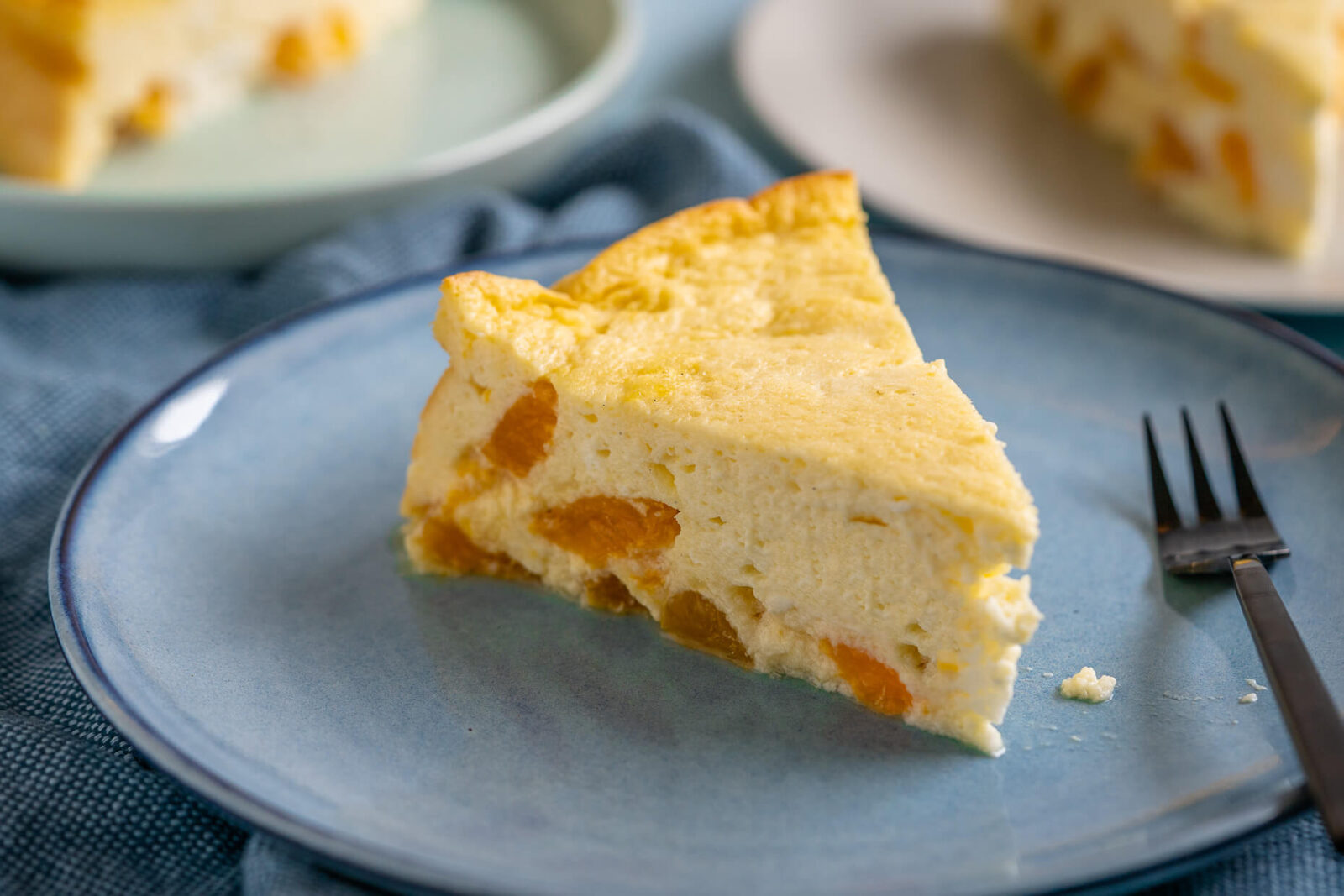 Käsekuchen mit Mandarinen - Omas Quarkkuchen ohne Boden - Einfach Malene Käsekuchen mit Mandarinen - Omas Quarkkuchen ohne Boden - Einfach Malene