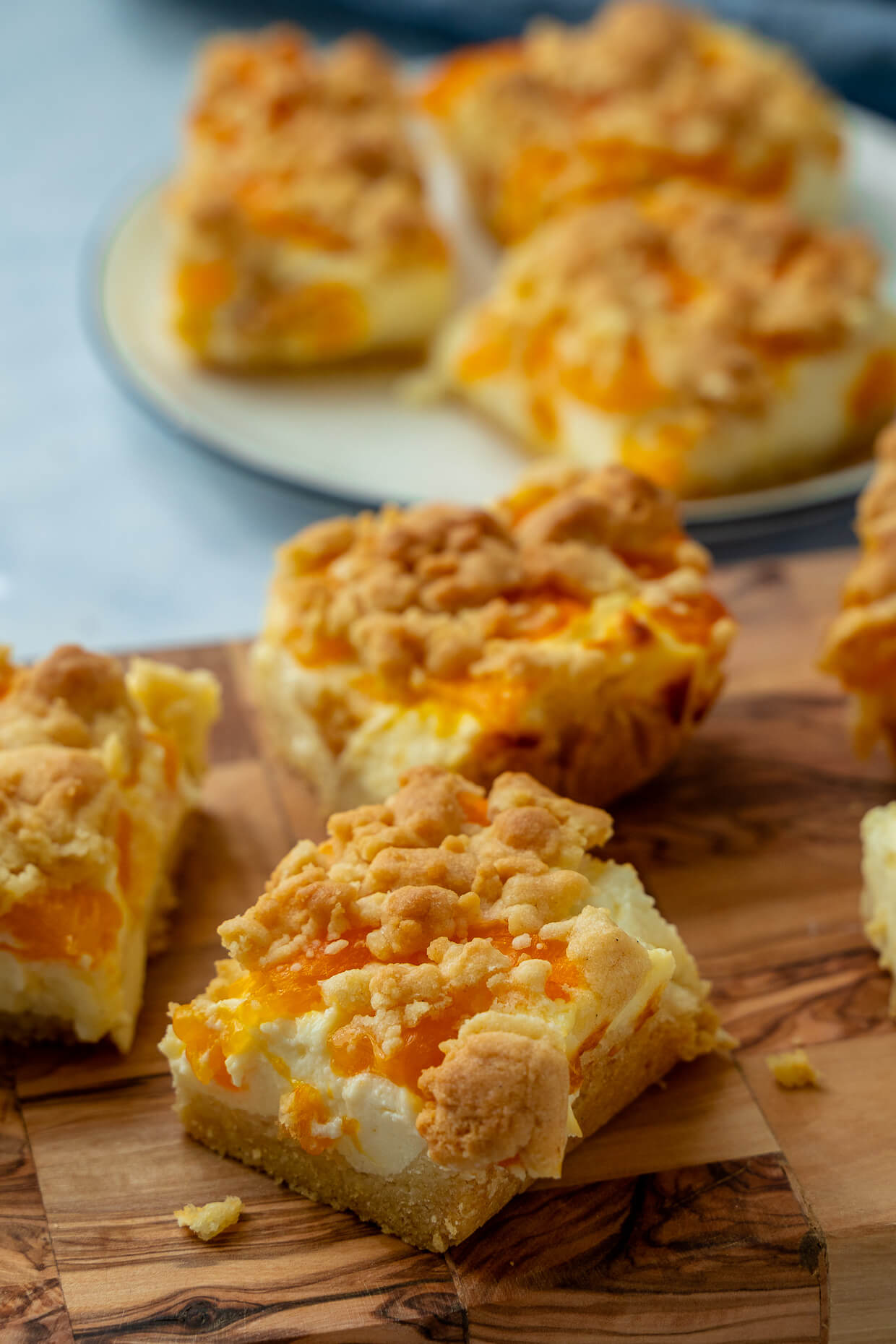 Omas Quark Streuselkuchen mit Mandarinen - Käsekuchen Rezept