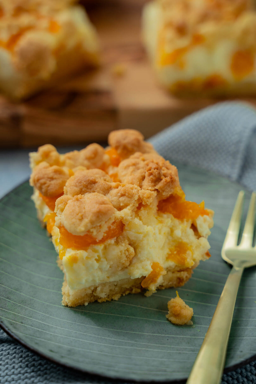 Omas Quark Streuselkuchen mit Mandarinen - Käsekuchen Rezept