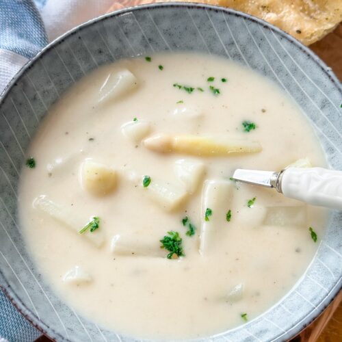 Spargelcremesuppe Rezept