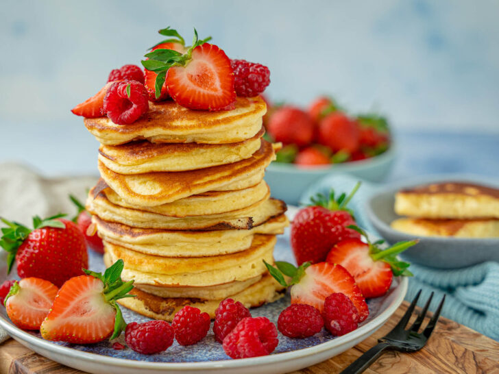 Fluffige Pancakes zum Frühstück – Amerikanische Pancakes für die ganze Familie