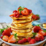 Amerikanische fluffige Pancakes