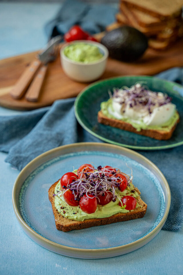 Rezept für Avocado Creme mit Frischkäse - für Avocado Toast Rezept für Avocado Creme mit Frischkäse - für Avocado Toast