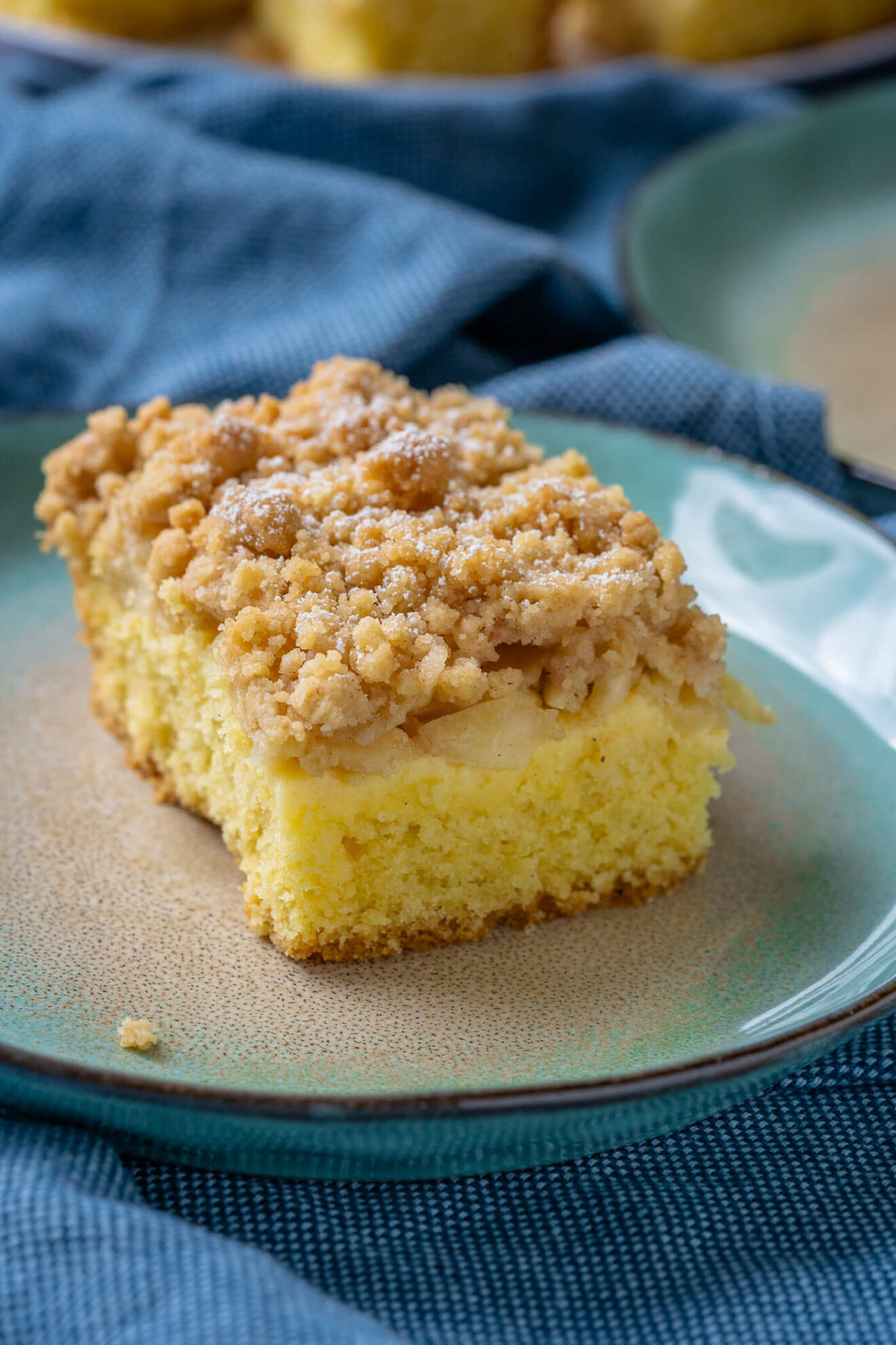 Apfelkuchen mit Pudding und Zimtstreuseln: Diesen saftigen Kuchen vom ...