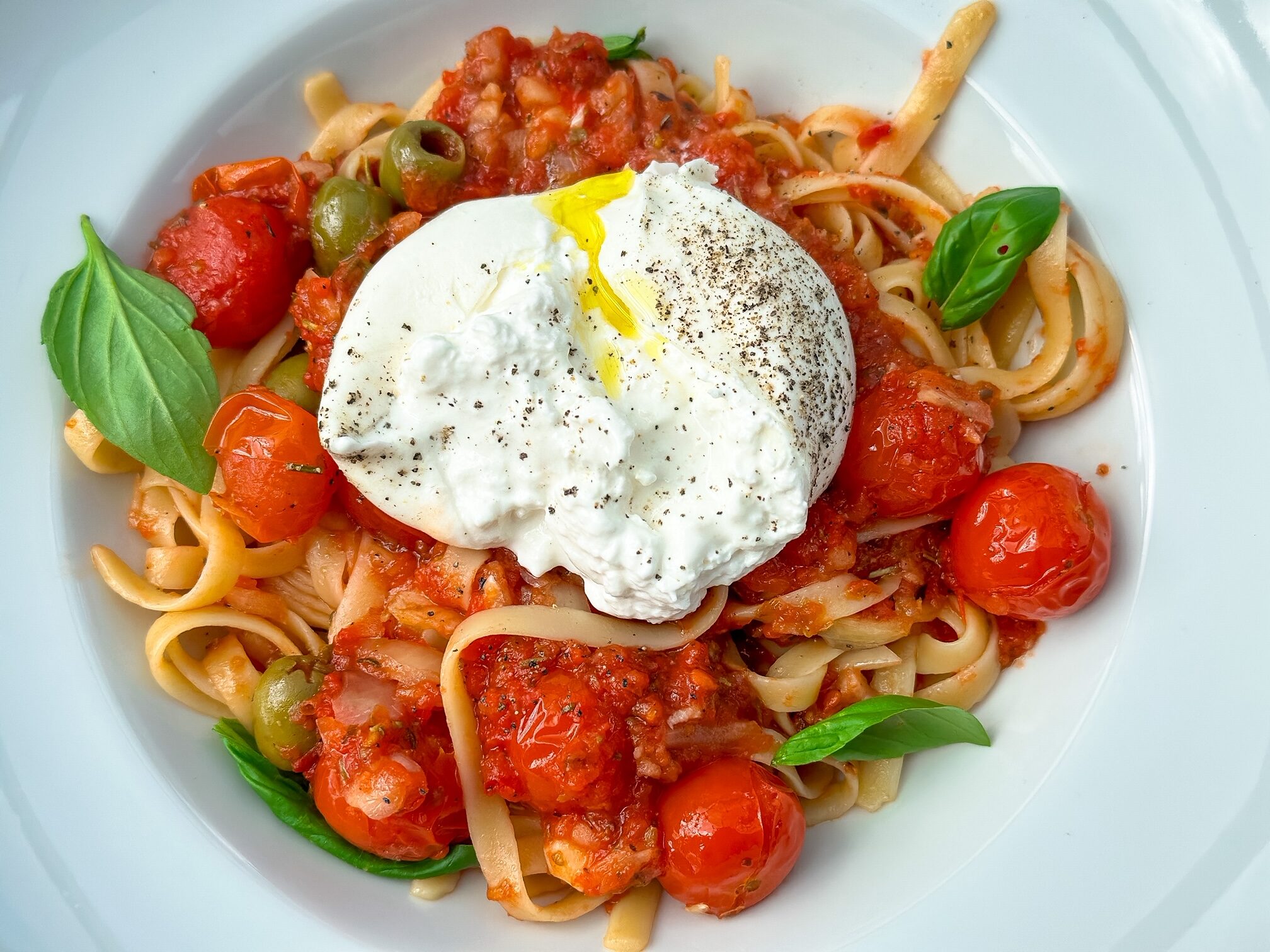 Burrata Pasta