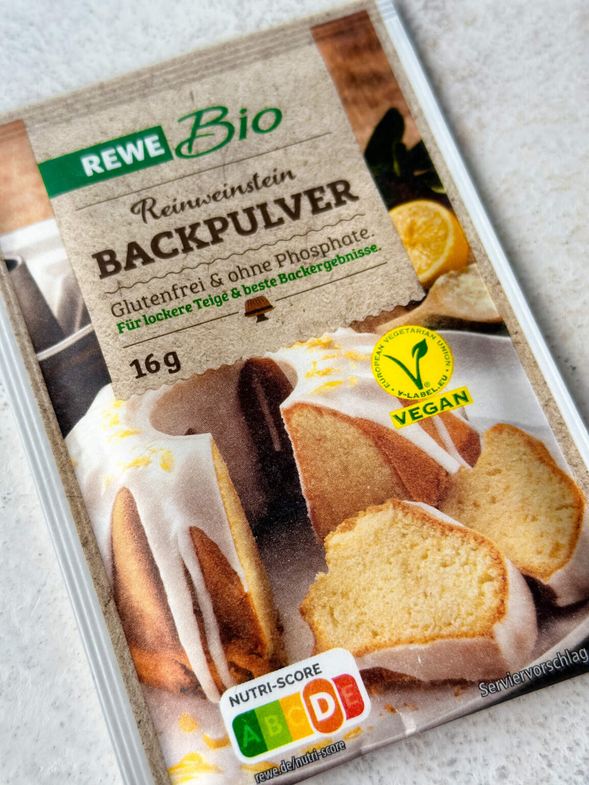 Fabelhafte Blinde Glser Backpulver Bildnull