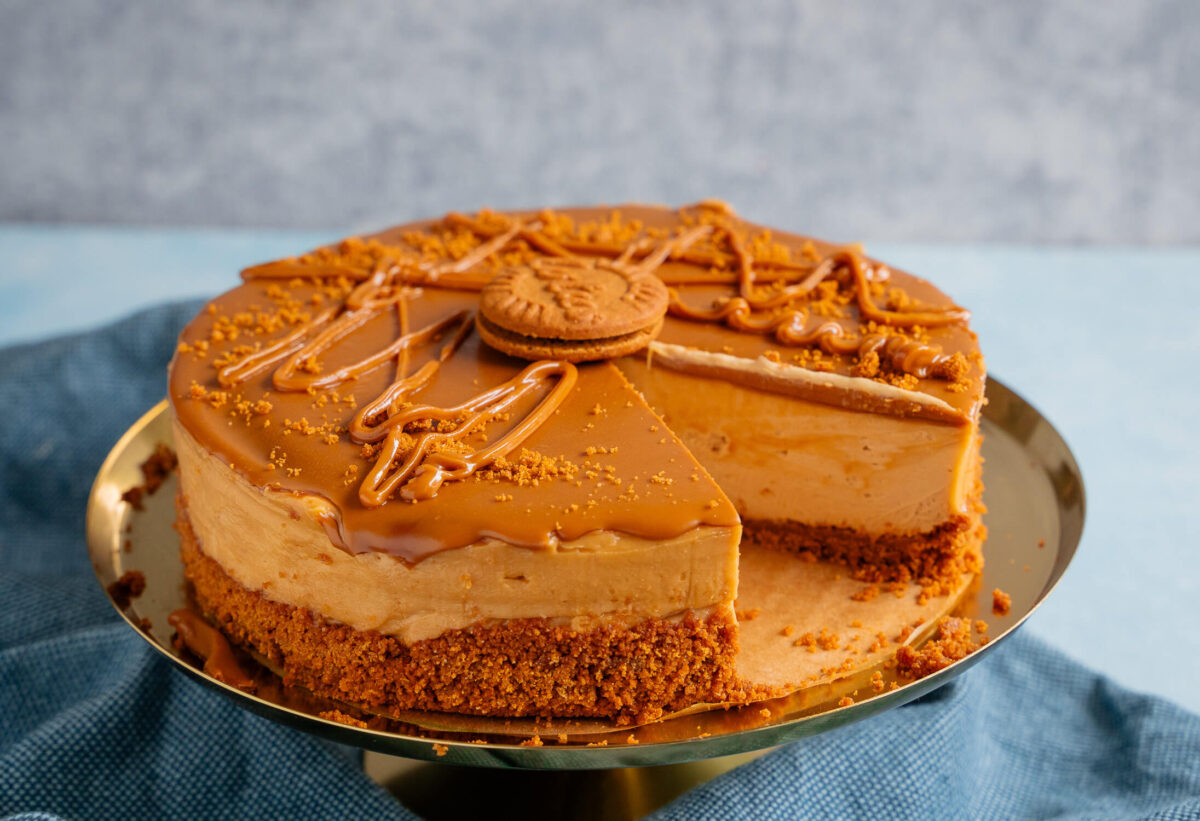 Lotus Cheesecake - Käsekuchen Rezept ohne Backen