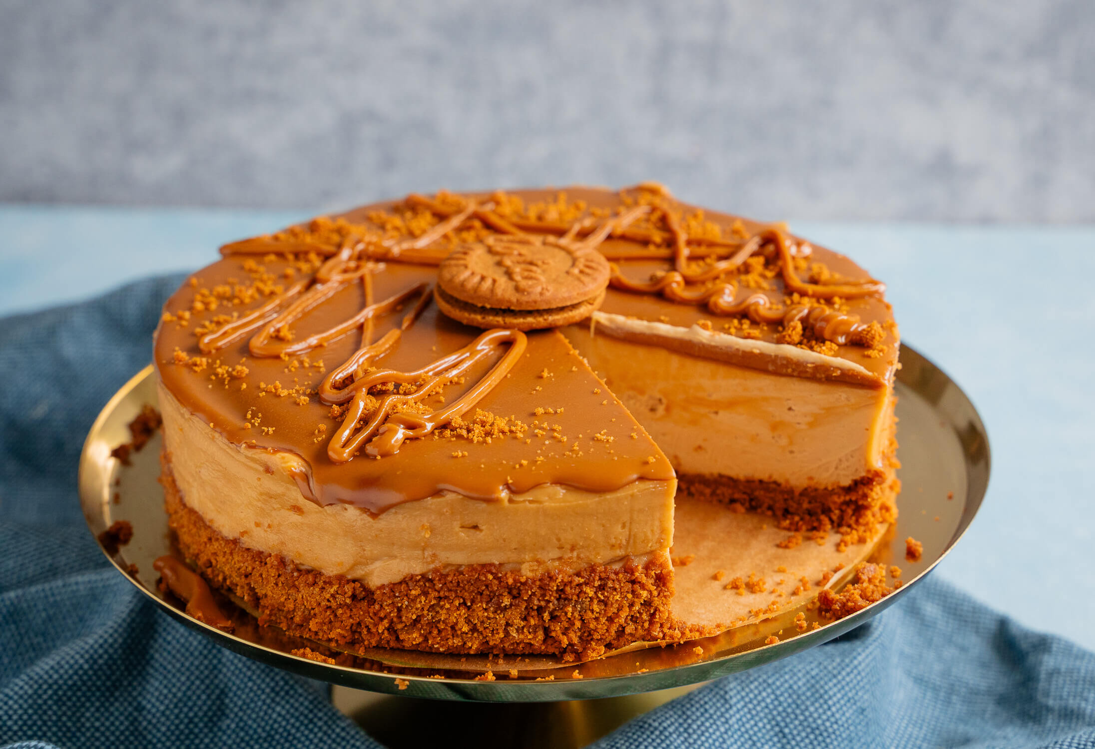 Lotus Cheesecake backen