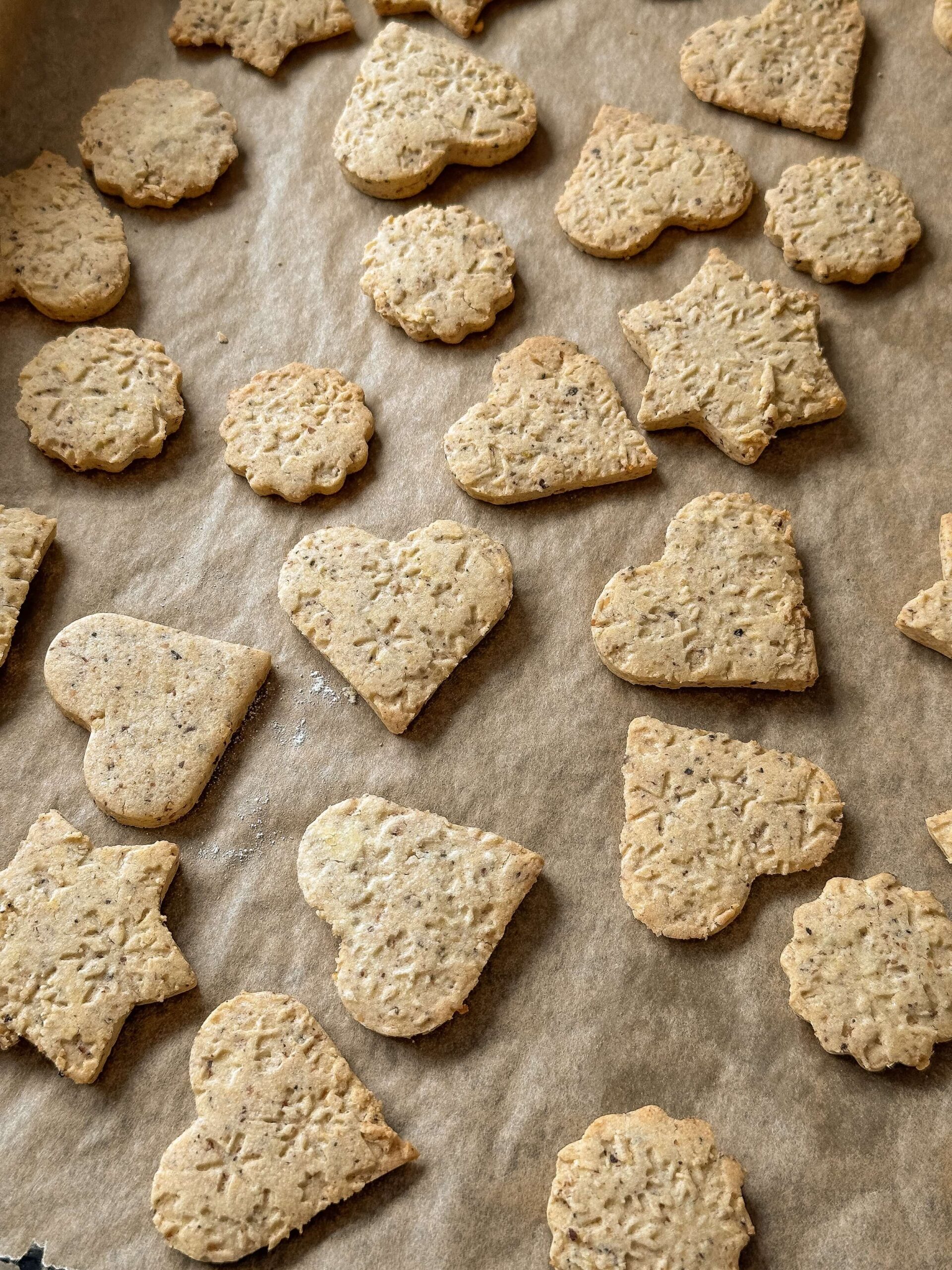 Walnuss Herzen - Rezept für gefüllte Walnussplätzchen