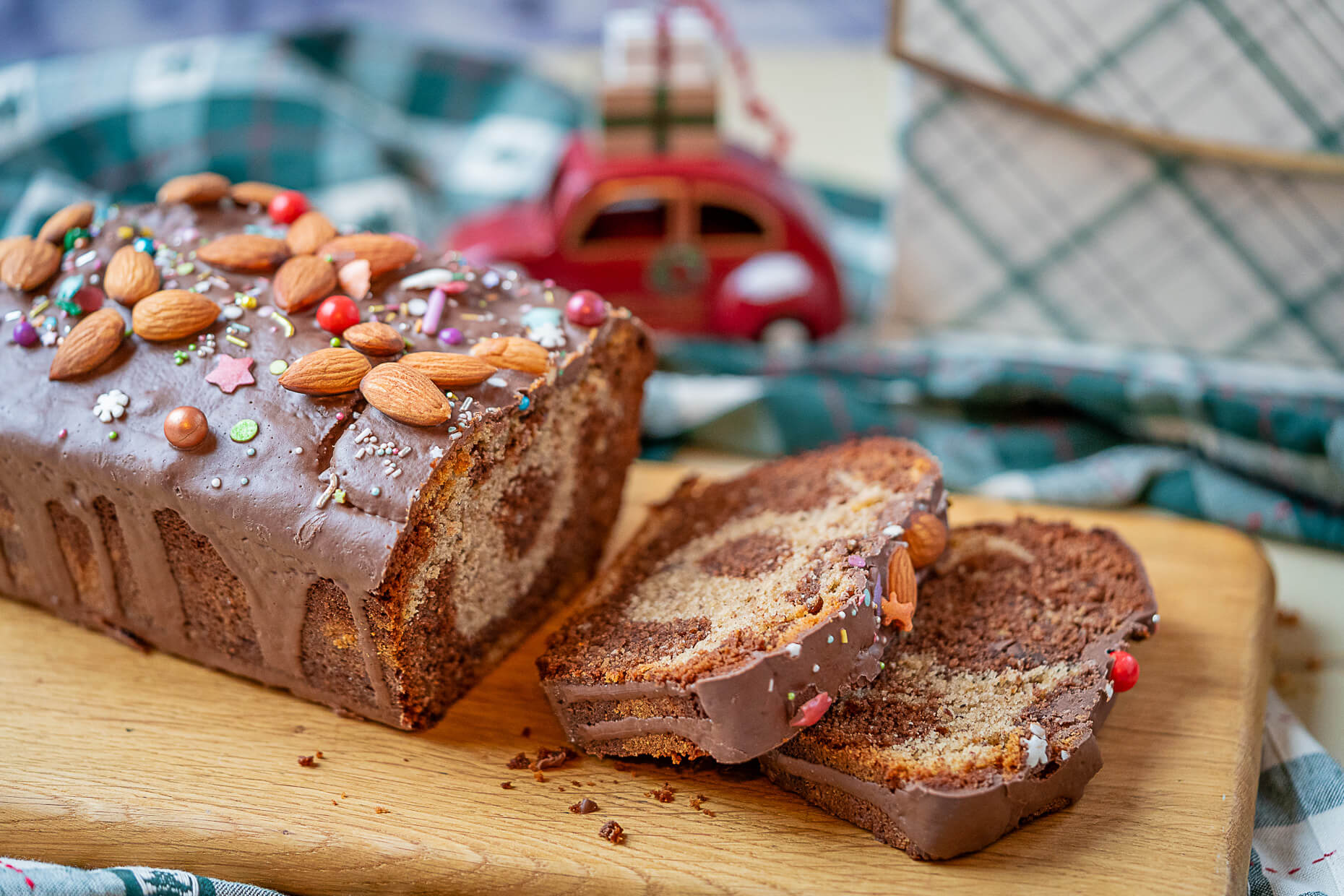 Lebkuchen Marmorkuchen