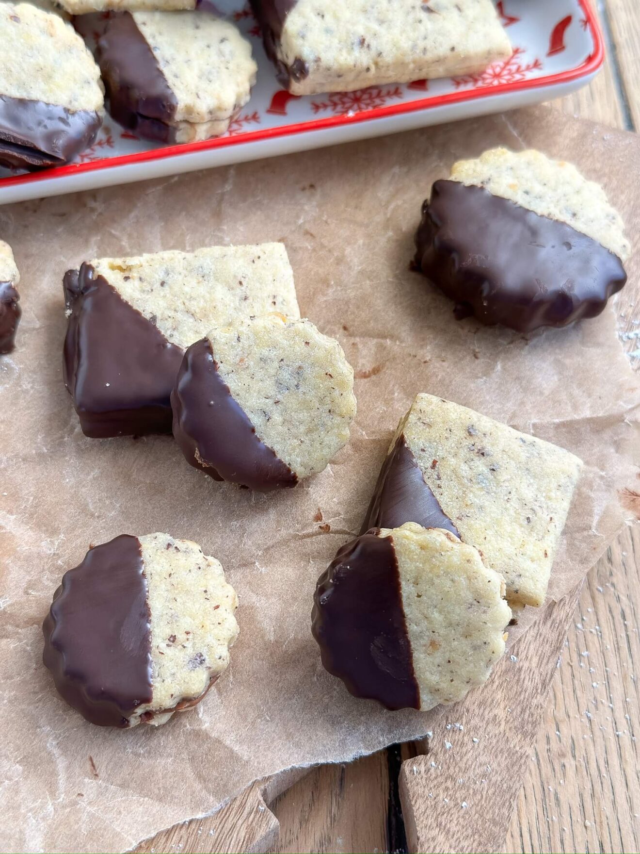Gefüllte Nutellaplätchen - einfache Schoko Plätzchen - Einfach Malene