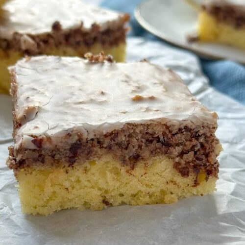 Nusskuchen - Nussschnitte