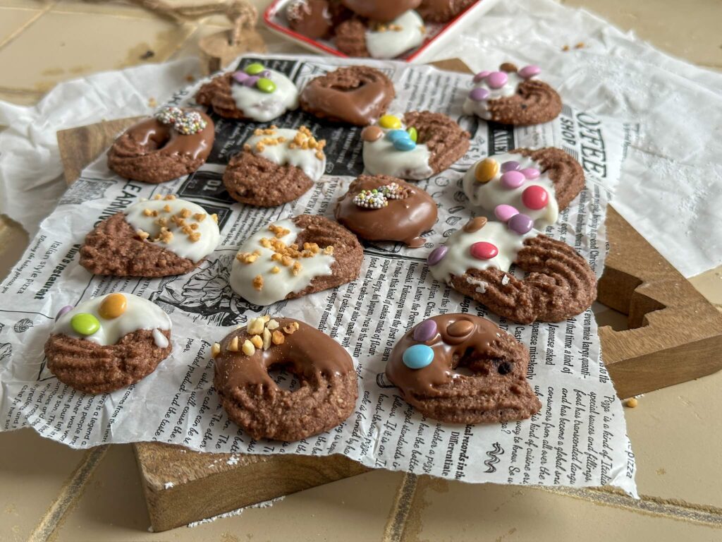 Spekulatius backen als Spritzgebäck