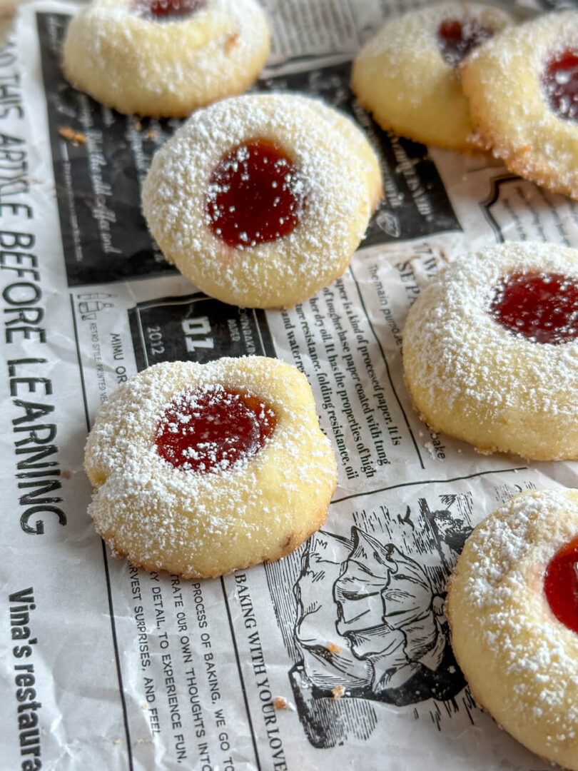 Hanseaten Plätzchen - Norddeutsche Marmeladen Plätzchen