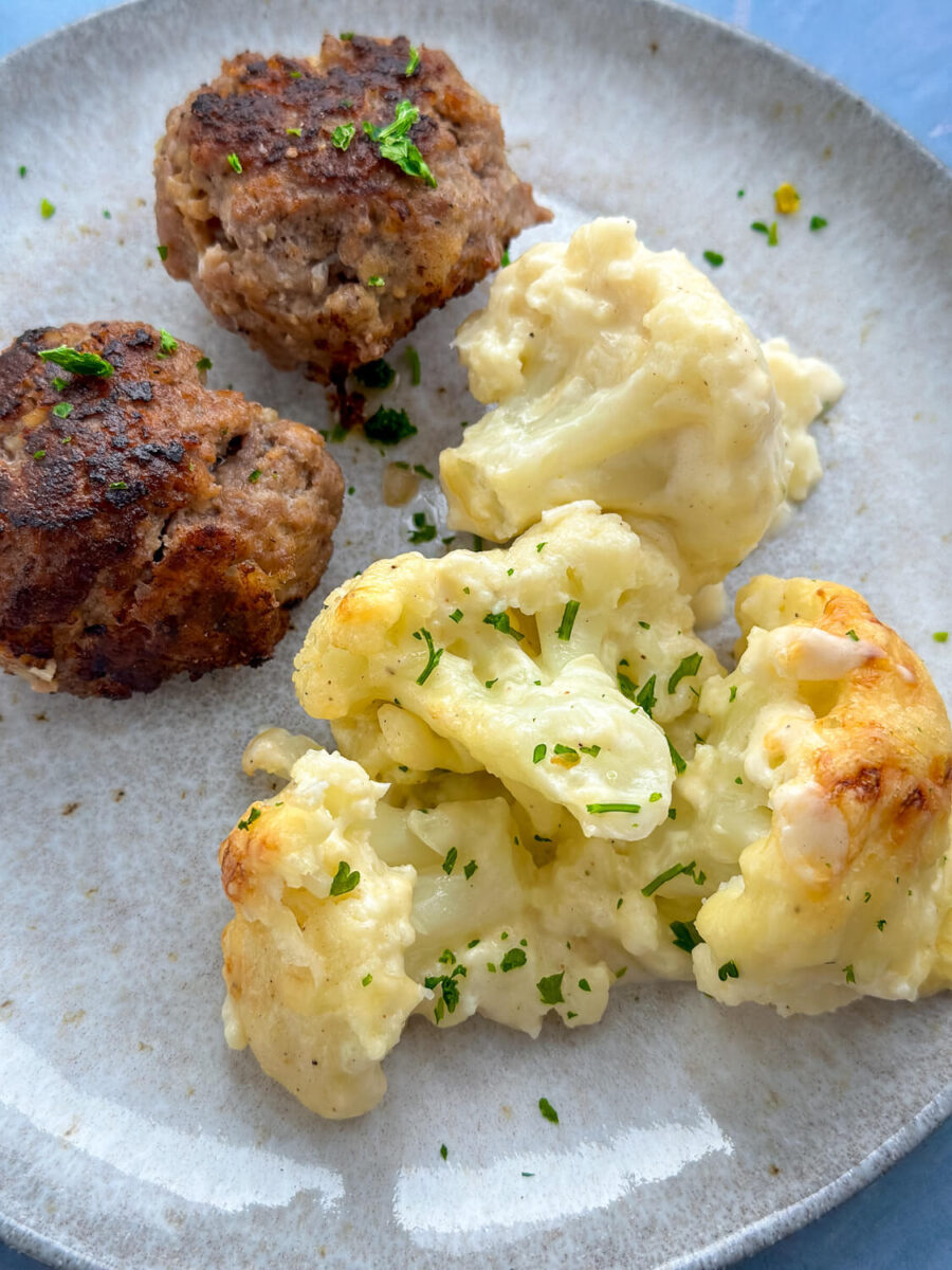 Einfaches Rezept für Blumenkohlgratin -cremig &amp; lecker
