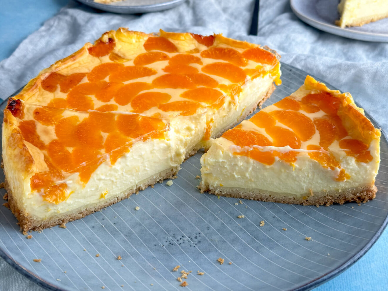 Omas bestes Rezept für Mandarinen-Schmandkuchen Omas bestes Rezept für Mandarinen-Schmandkuchen