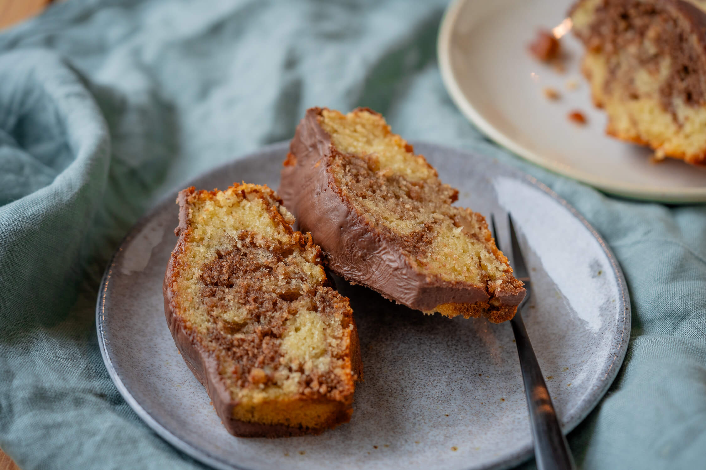 Zimtkuchen - Rührkuchen mit Zimtswirl