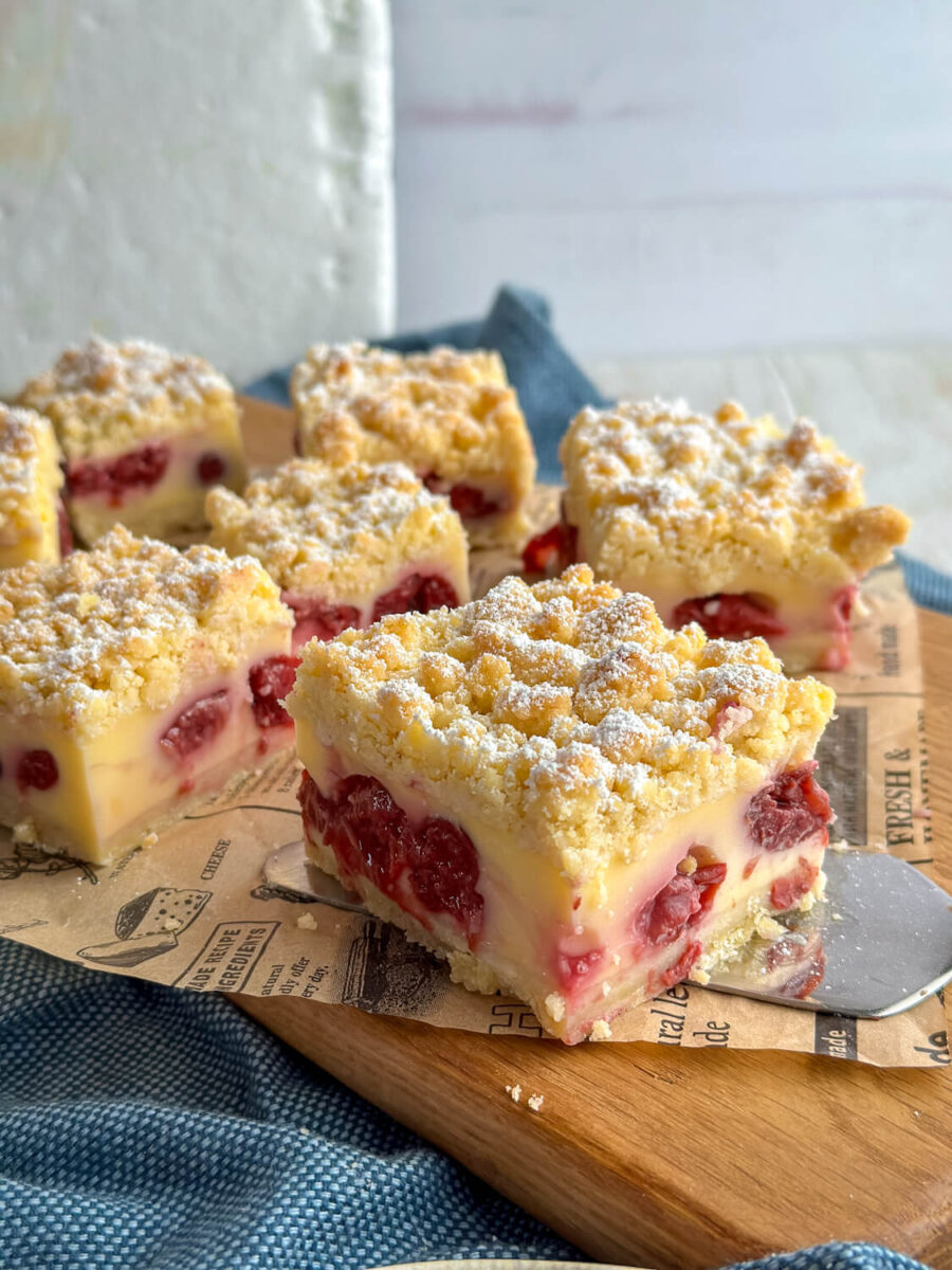 Omas Quark Streuselkuchen mit Mandarinen - Käsekuchen Rezept