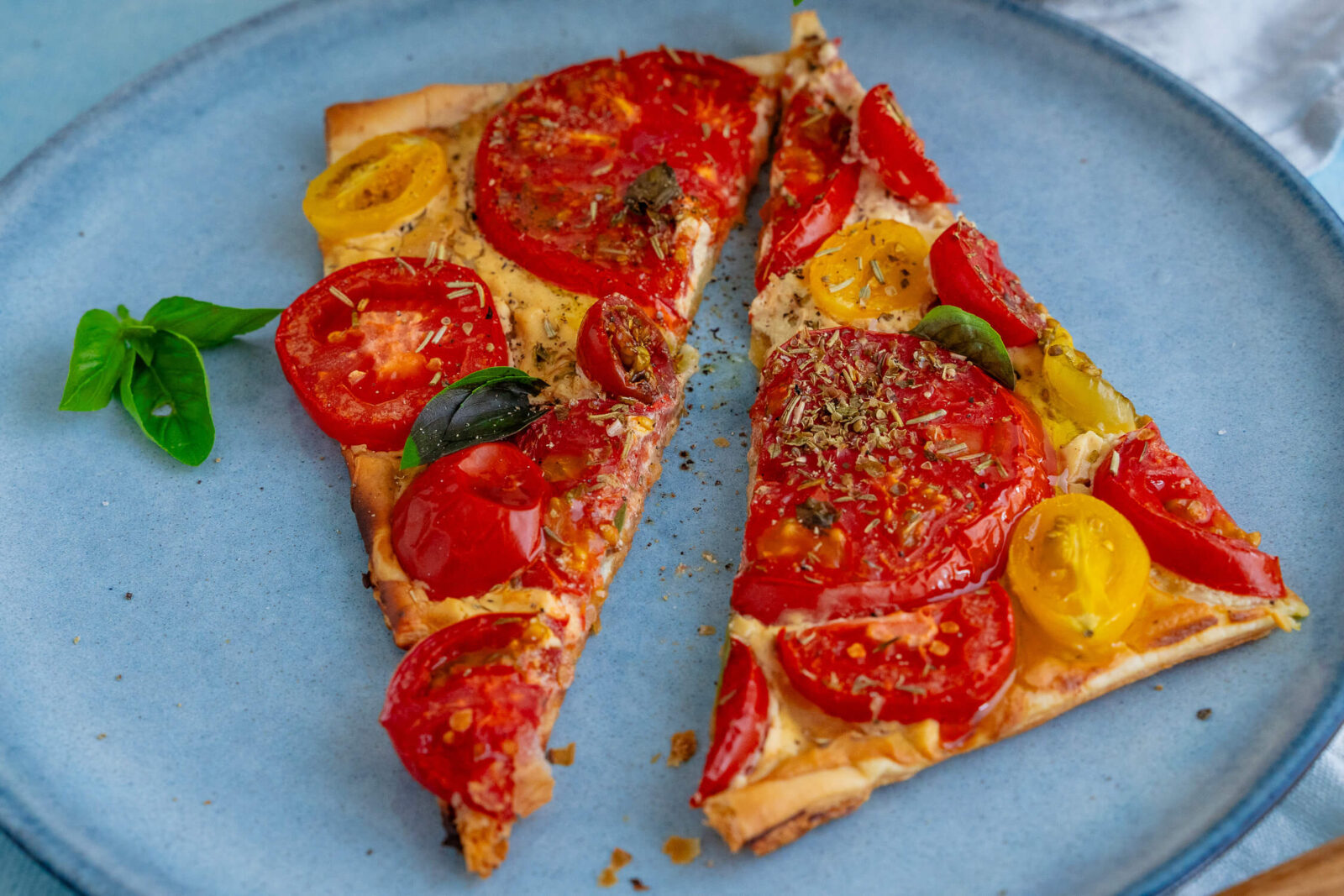 Bltterteig Tarte Mit Tomaten