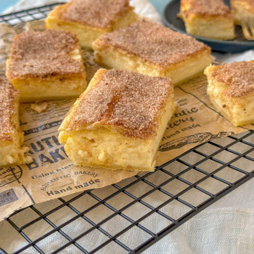 Churro Cheesecake Schnitten