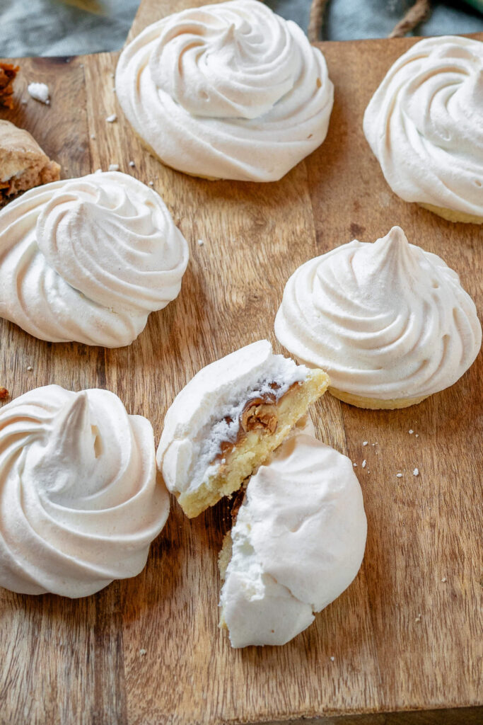 Feenküsse selber backen – Plätzchen mit Toffifee und Baiser